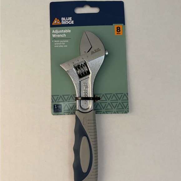 Blue Ridge Other - Blue Ridge Silver and Gray Adjustable Wrench